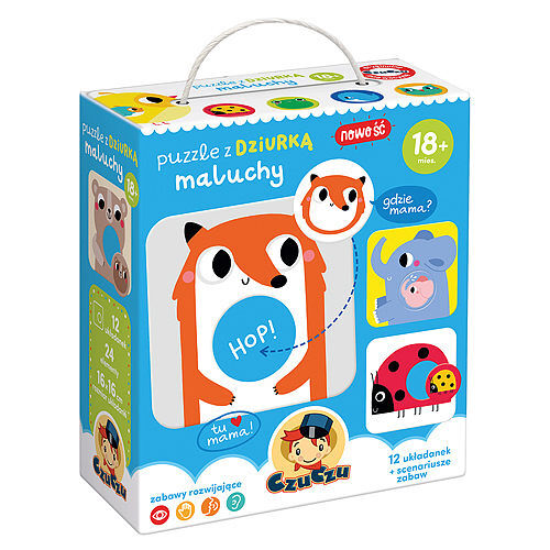 CzuCzu Puzzle z dziurką Maluchy