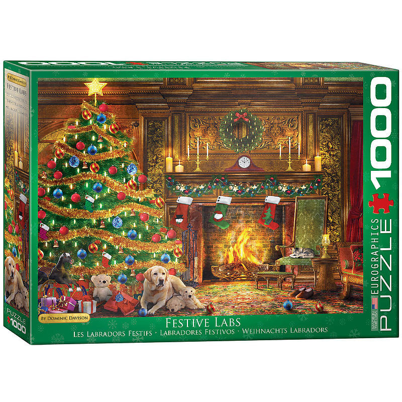 Puzzle 1000 festive labs 6000-0974