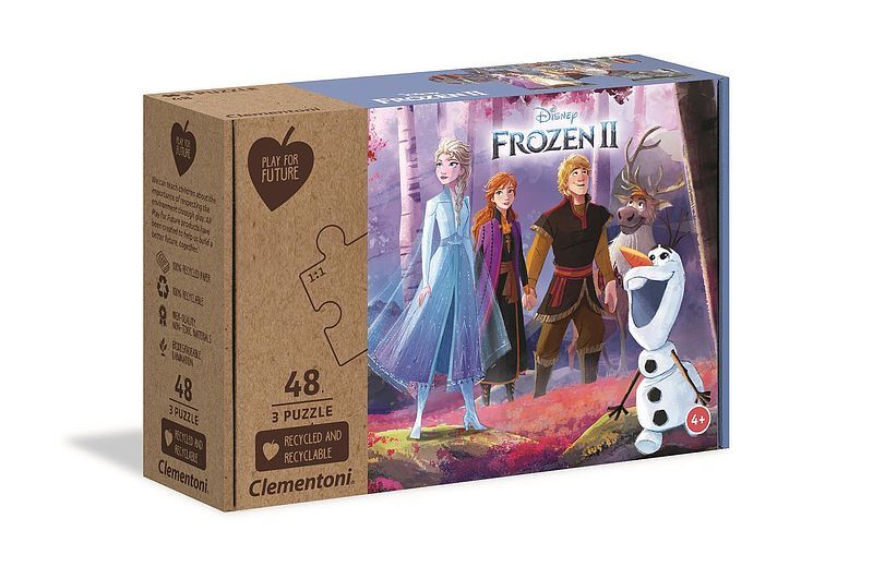 Puzzle 3x48 play for future frozen 2 25255
