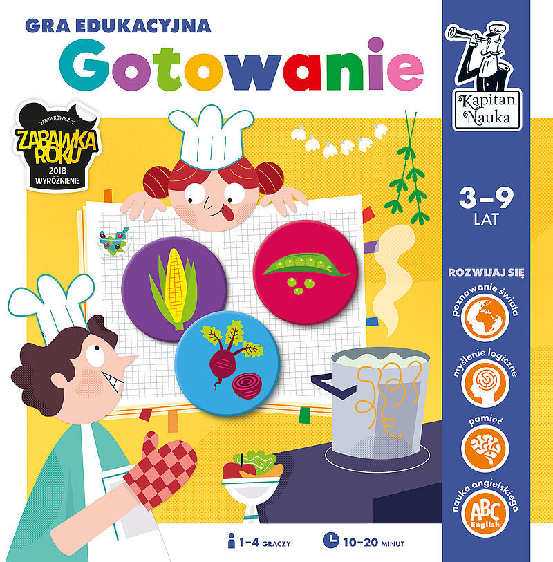 Kapitan Nauka. Gra edukacyjna Gotowanie