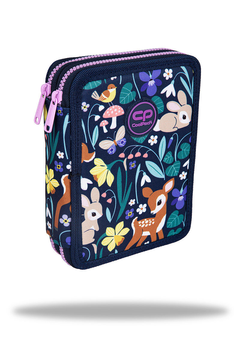 Piórnik 2-komorowy z wyposażeniem coolpack jumper xl oh my deer