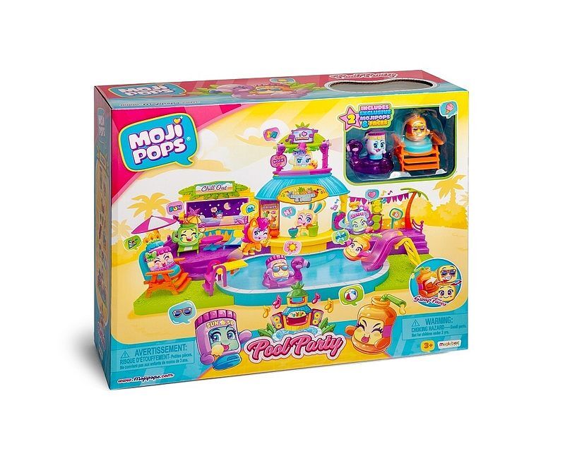 Mojipops pool party