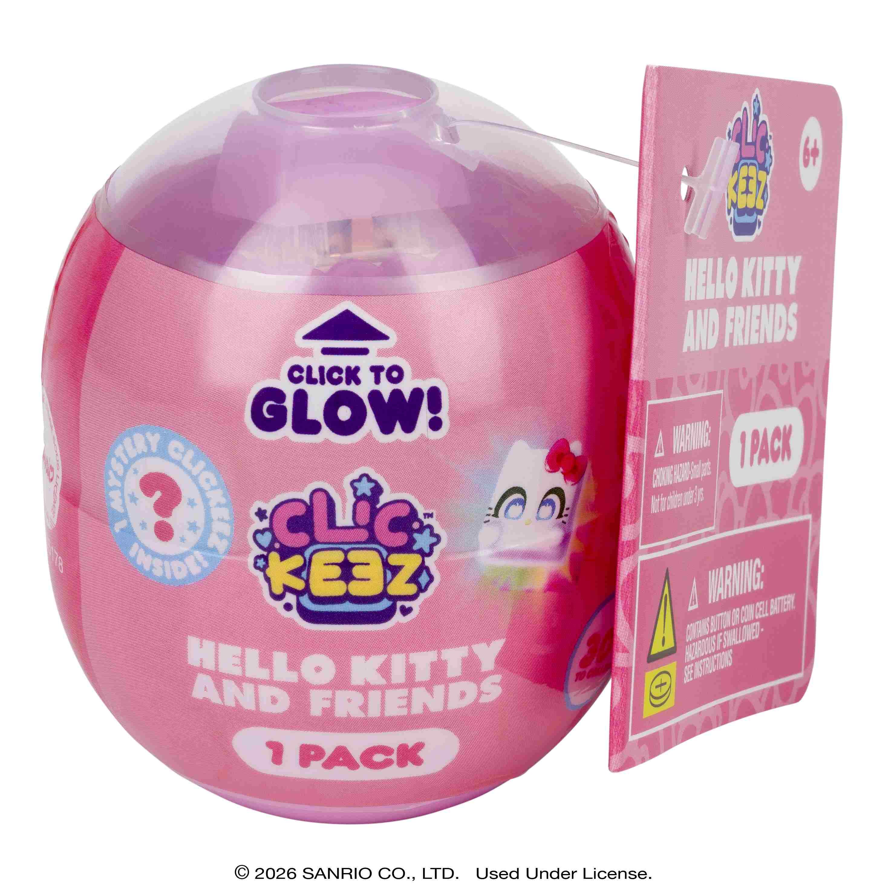 Clickeez Hello Kitty and Friends 1szt.mix
