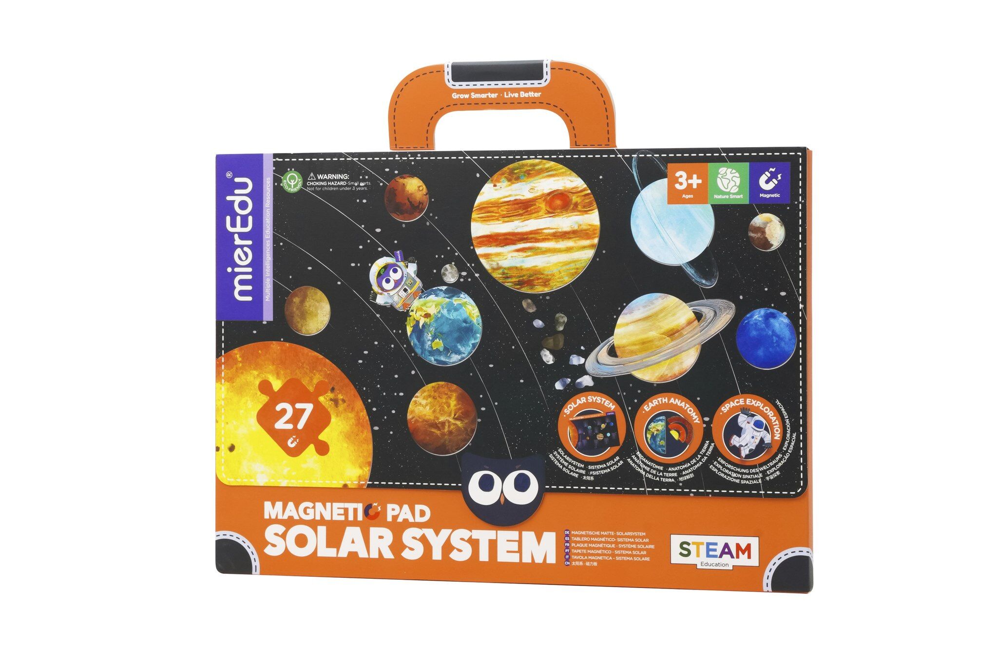 Puzzle magnetyczna podkładka Układ słoneczny