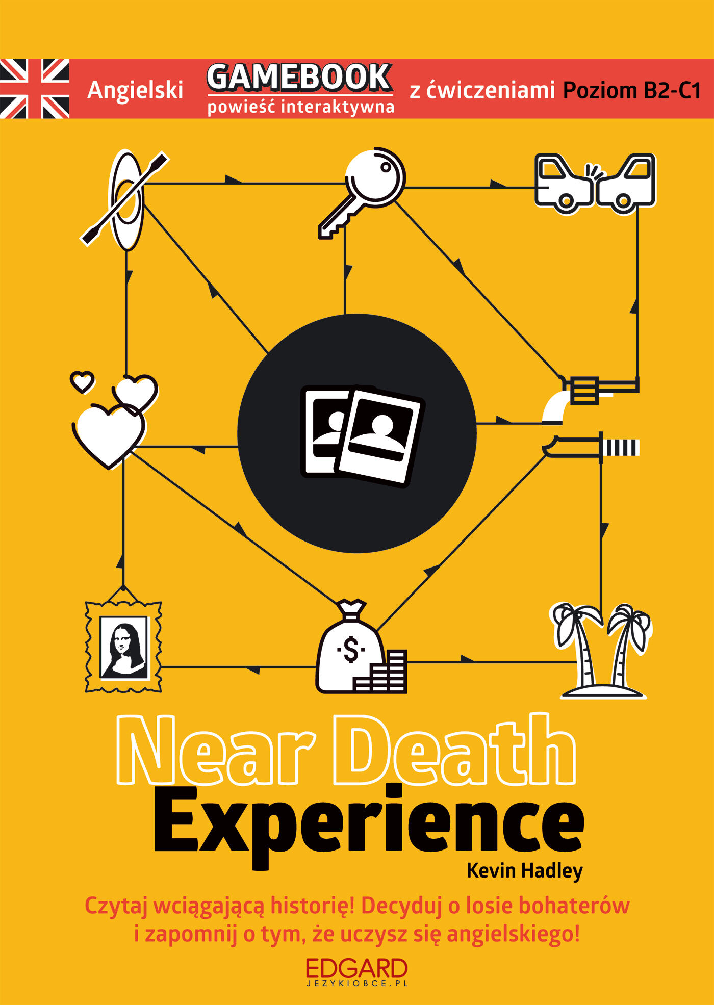 Angielski Game book z ćwiczeniami Near Death Experience