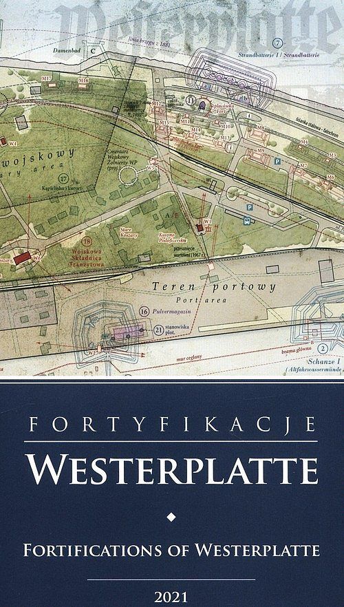 Mapa fortyfikacje Westerplatte 1:4000