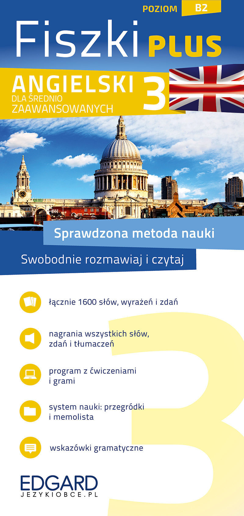 Angielski Fiszki PLUS dla średnio zaawansowanych 3