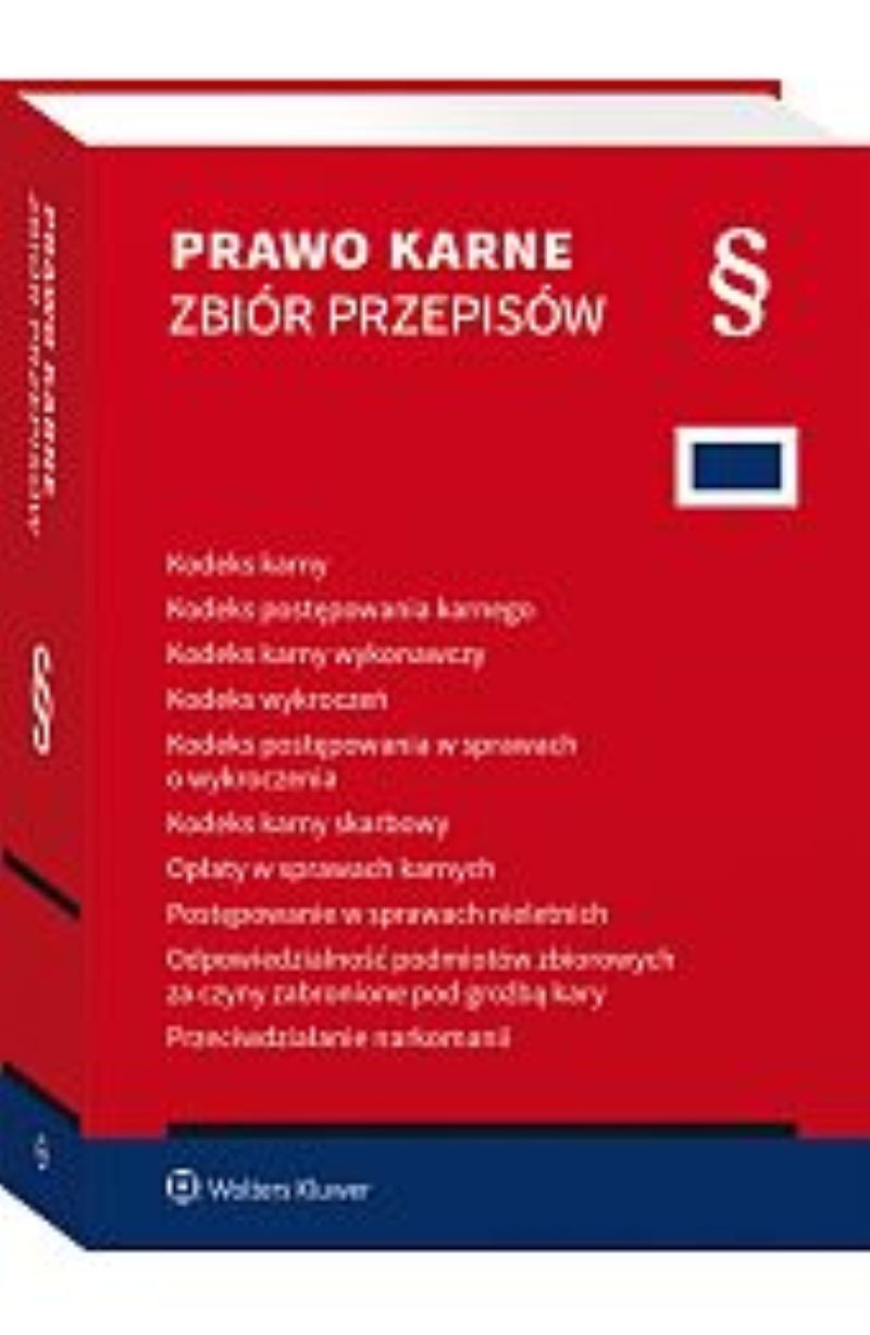 Prawo karne. Zbiór przepisów 2026