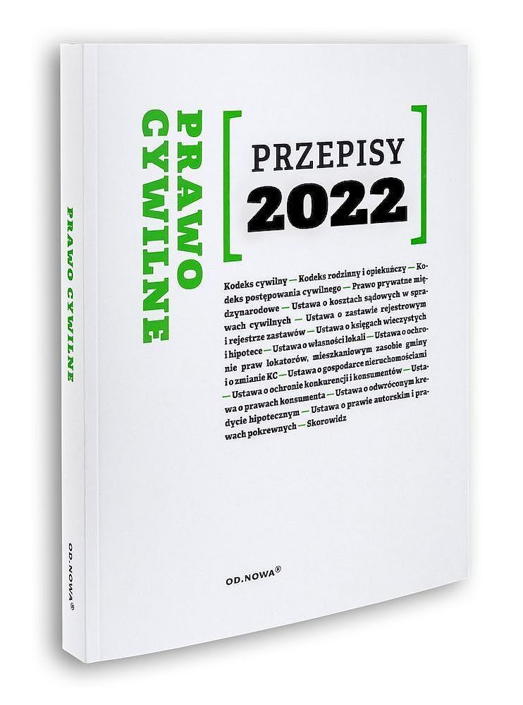 Prawo cywilne. Przepisy 2022