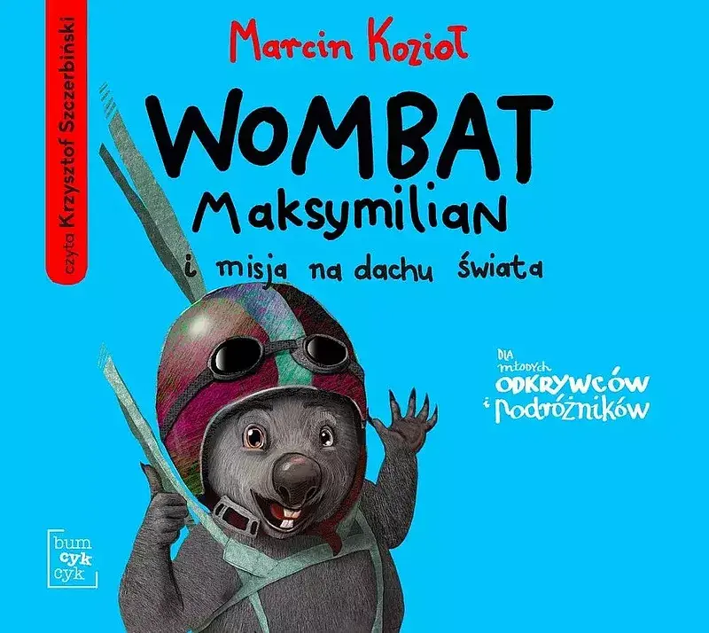 Wombat Maksymilian i misja na dachu świata (audiobook CD)