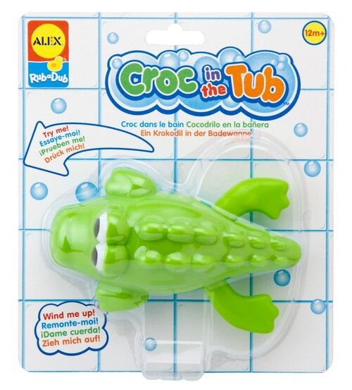 Croc in the Tub