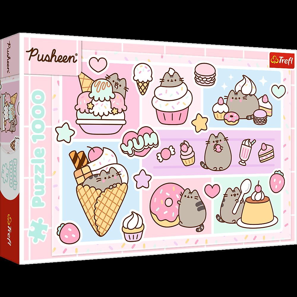 Puzzle 1000 Słodki Pusheen 10938