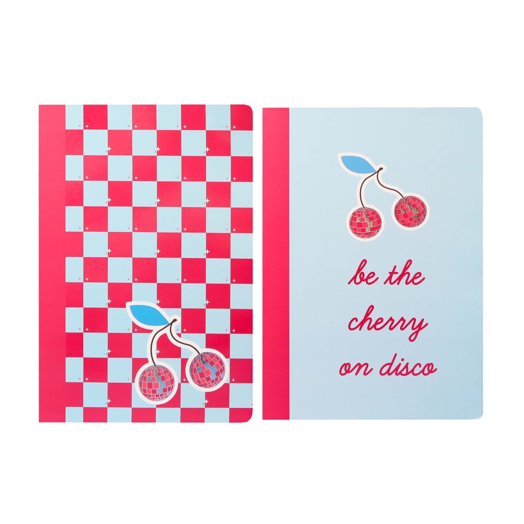 Zeszyt A4 48 kartek 90g w linie CHERRY DISCO