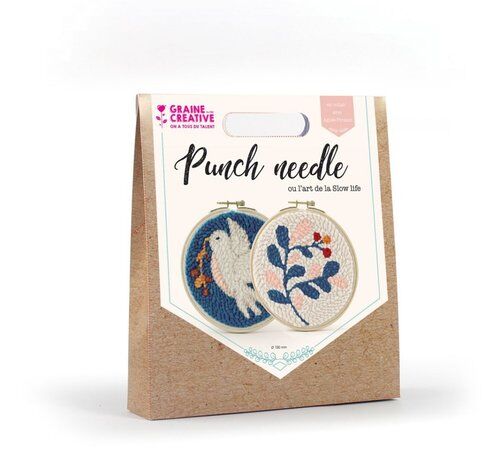 Zestaw Punch Needle Dwa Wzory Graine Creative