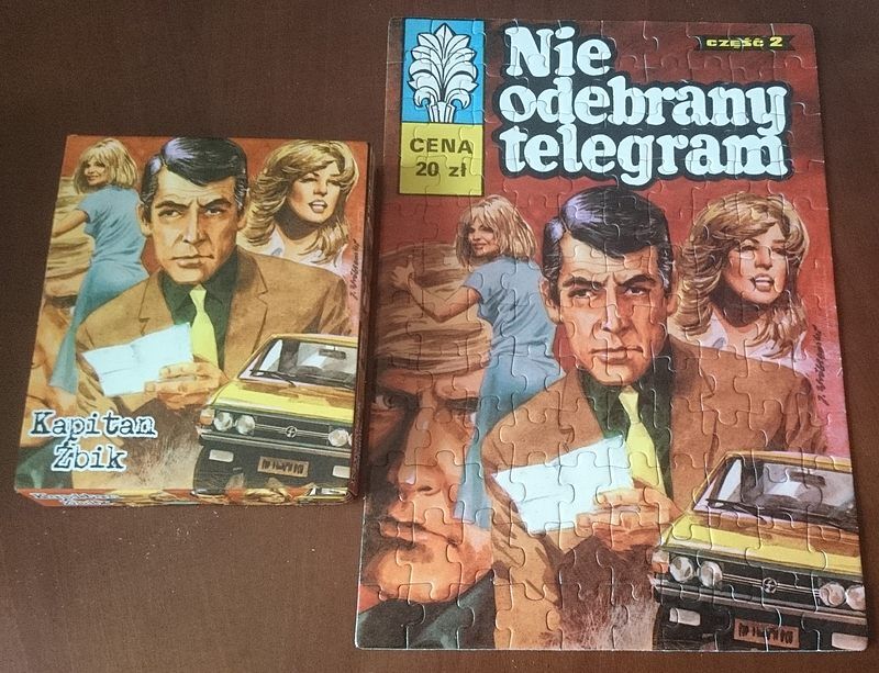 Puzzle "Kapitan Żbik" nr 1