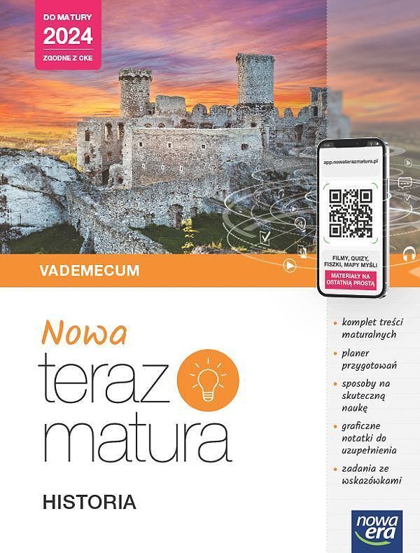 Teraz matura 2023 historia vademecum poziom rozszerzony 2023/2024