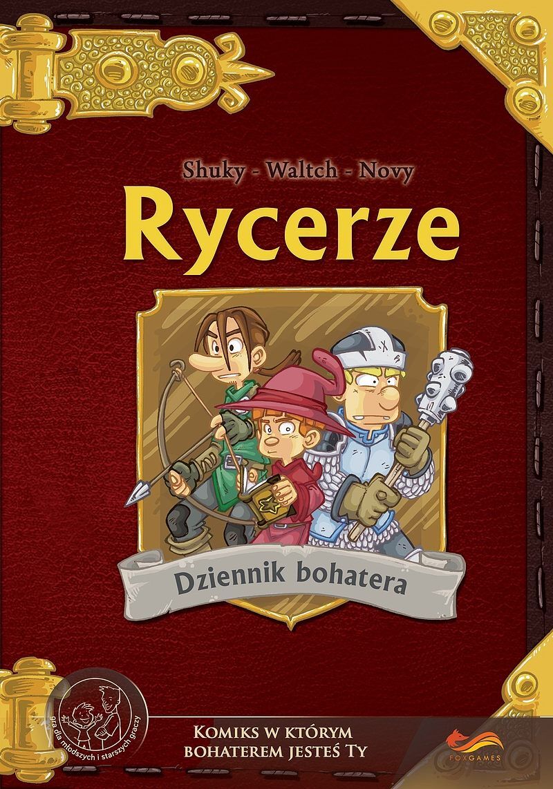 Komiksy paragrafowe - Rycerze #1: Dziennik bohatera
