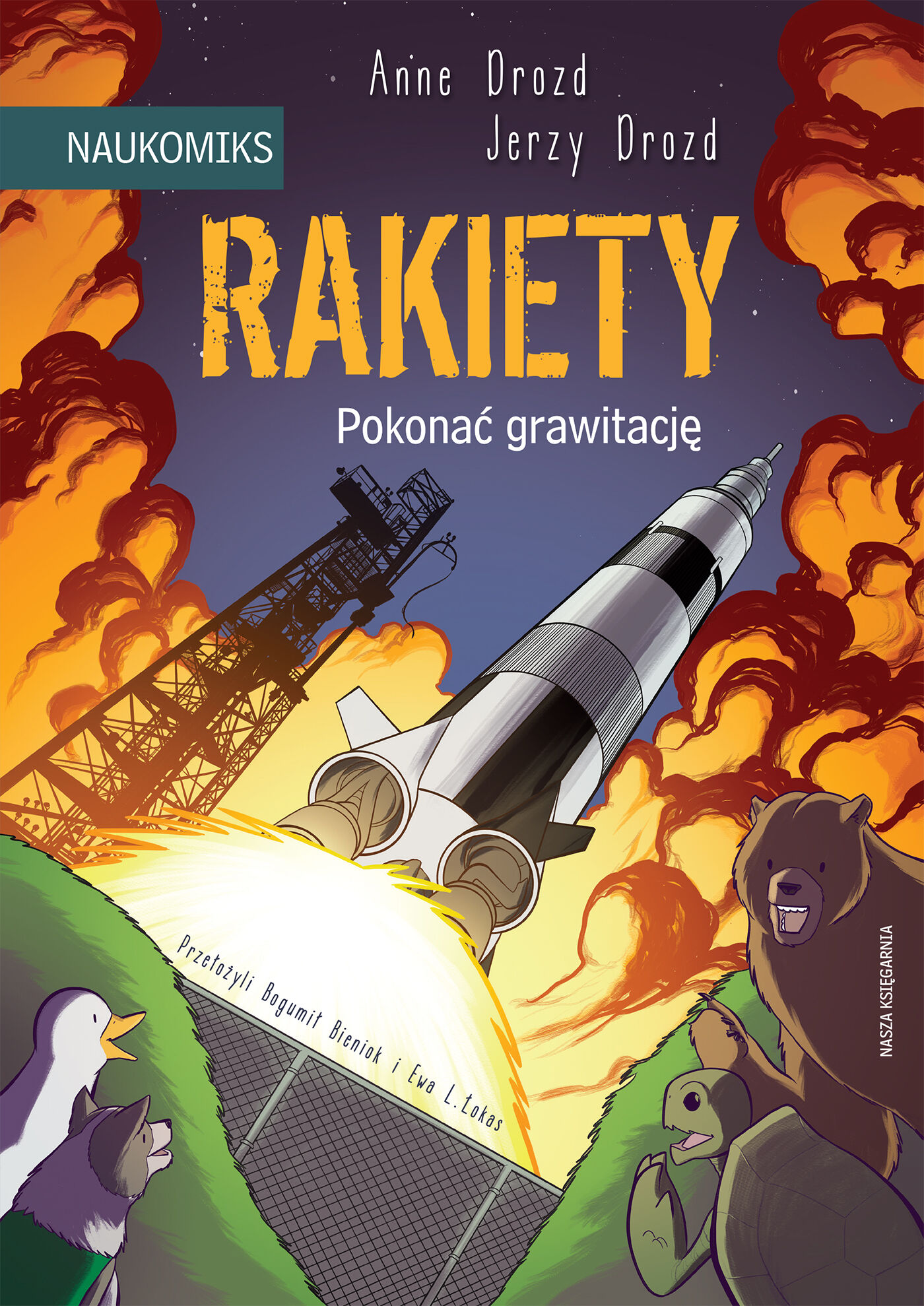 Naukomiks - Rakiety - pokonać grawitację
