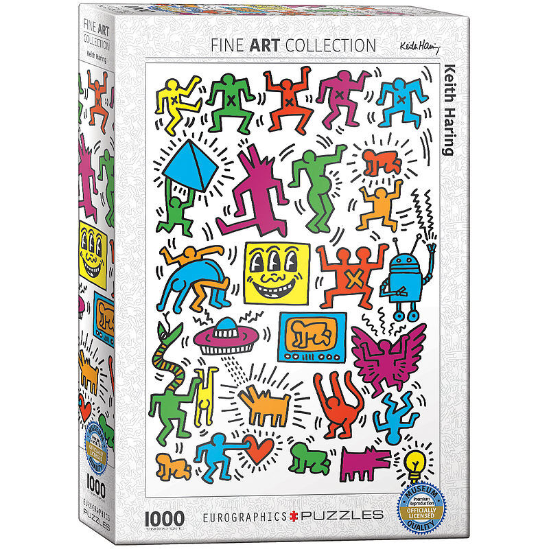 Puzzle 1000 collage by keith haring 6000-5513