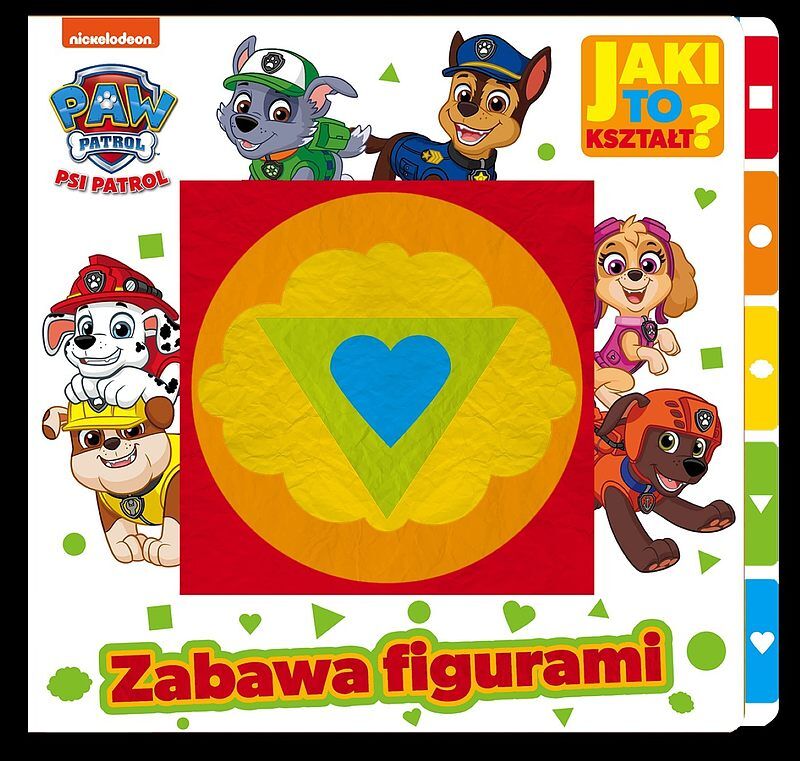 Psi Patrol. Jaki to kształt? Zabawa figurami