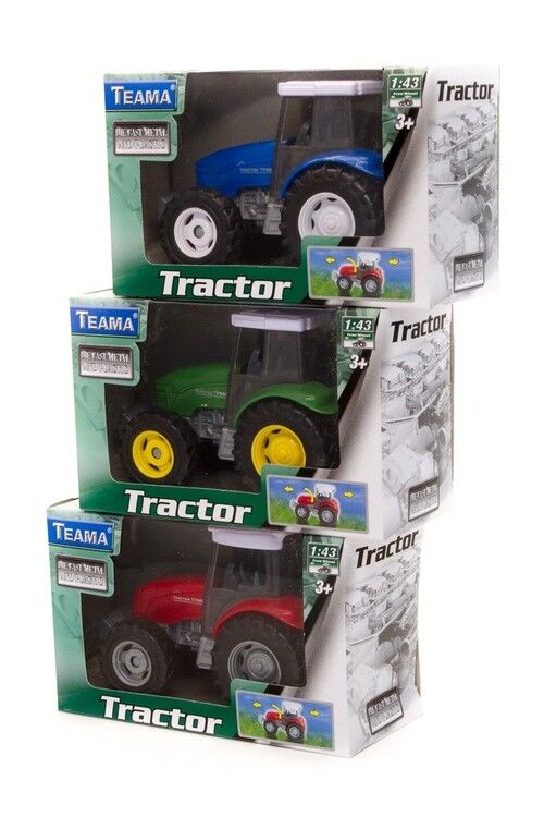 Teama traktor midi zielony 1:43