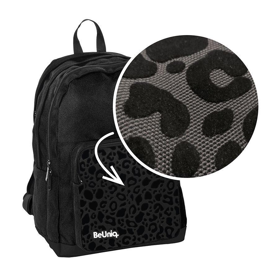 Plecak 3-komorowy młodzieżowy Leopard BeUniq  BU26PR-2710
