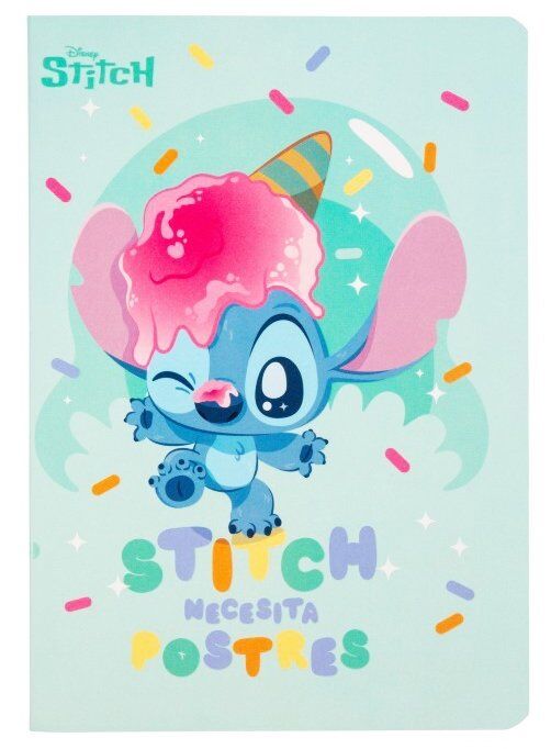 Zeszyt A5 60k.linia Disney Fashion Stitch pastel wzór 4