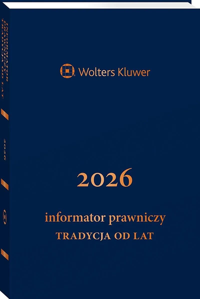 Informator Prawniczy 2026 (granatowy format B6)