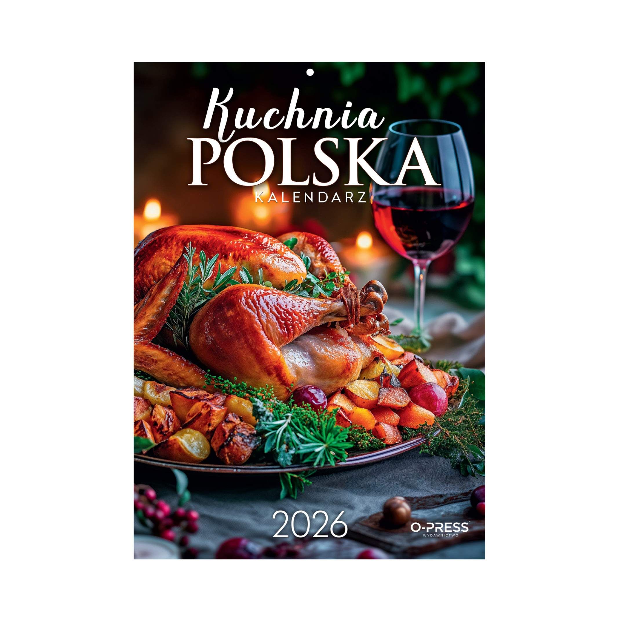 Kalendarz 2026 Kuchnia Polska A4 ścienny