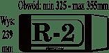 Okładka iks r-2 (50 sztuk w paczce)