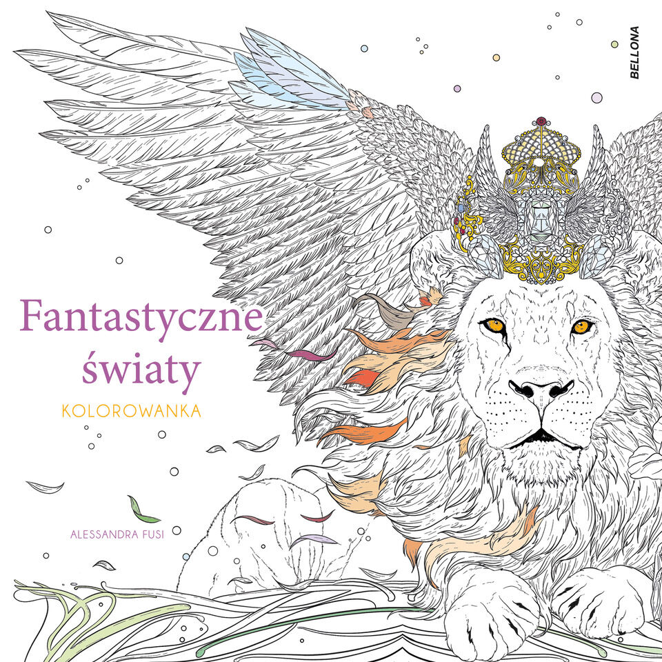 Fantastyczne światy (kolorowanka)