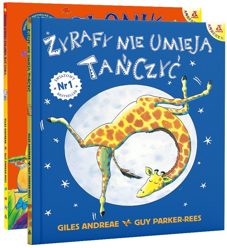 Pakiet: Żyrafy nie umieją tańczyć / Słonik, który polubił być sobą