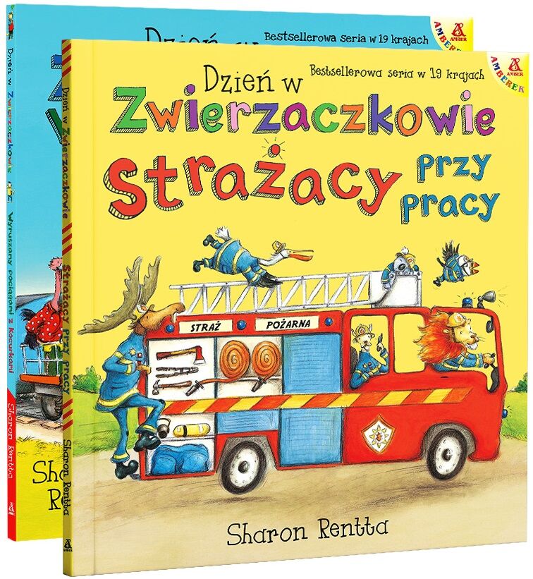 Pakiet - Dzień w Zwierzaczkowie: Strażacy przy pracy / Wyruszamy pociągami z Kocurkami