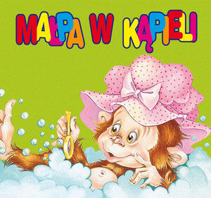 Małpa w kąpieli. Biblioteczka niedźwiadka