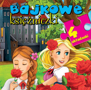 Bajkowe księżniczki. 4 układanki