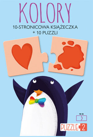 Kolory (książeczka + 10 puzzli)