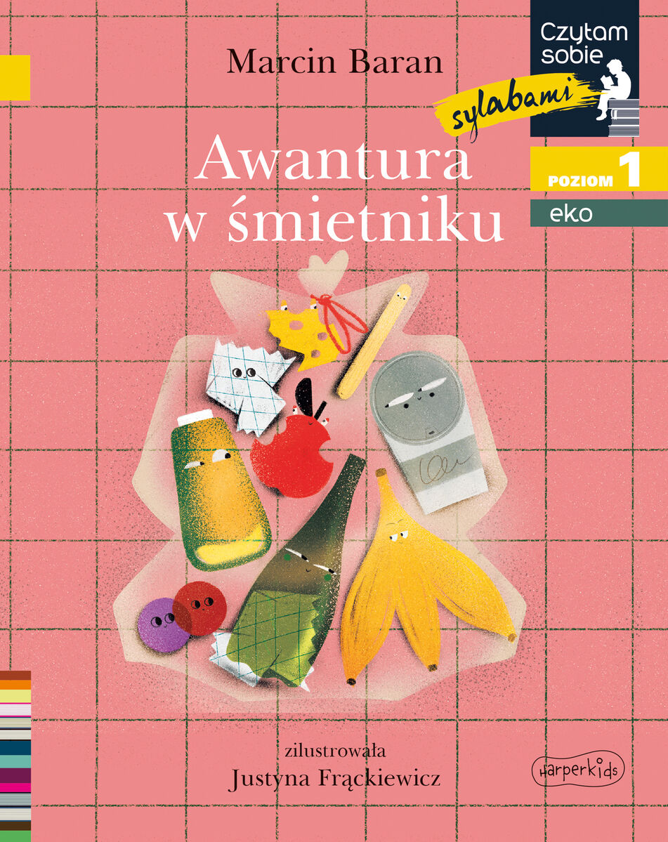 Awantura w śmietniku. Czytam sobie sylabami. Eko. Poziom 1