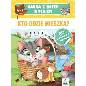 Nauka z kotem Maćkiem. Kto gdzie mieszka?