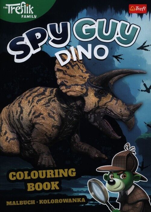 Spy Guy Dino Kolorowanka