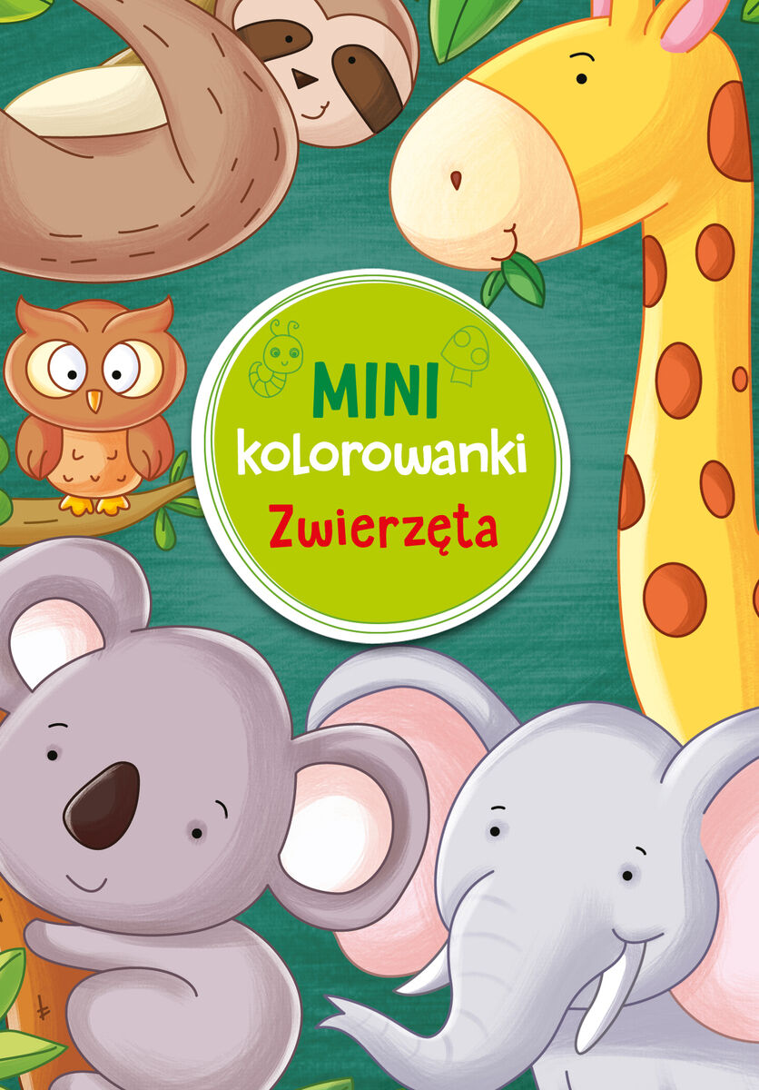 Mini kolorowanki. Zwierzęta