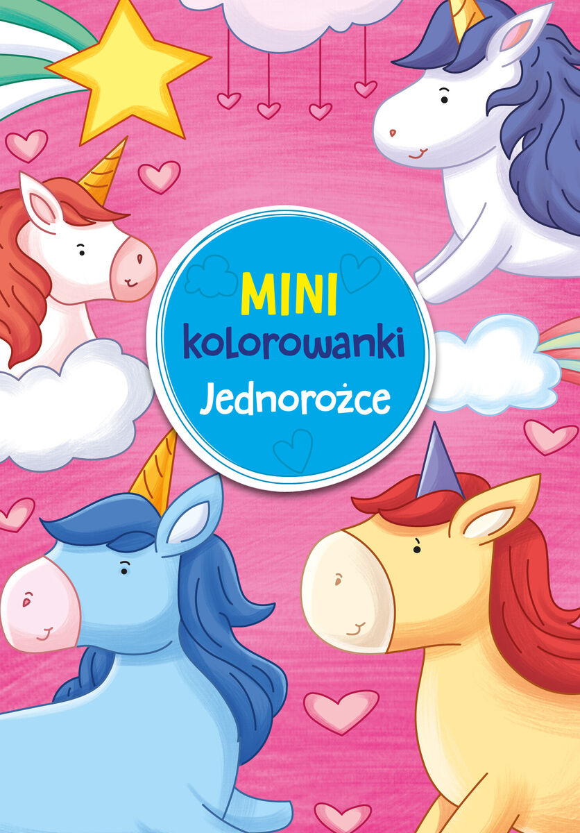 Mini kolorowanki. Jednorożce