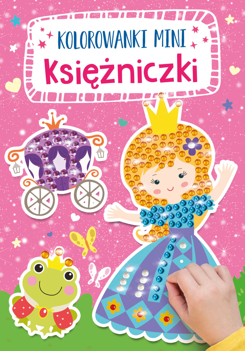 Kolorowanki mini. Księżniczki