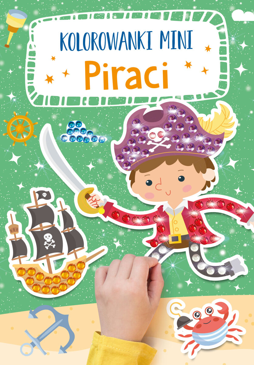 Kolorowanki mini. Piraci