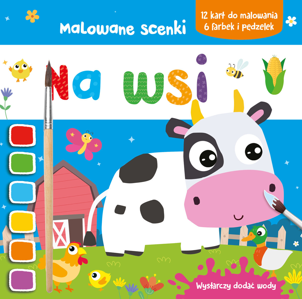 Malowane scenki. Na wsi