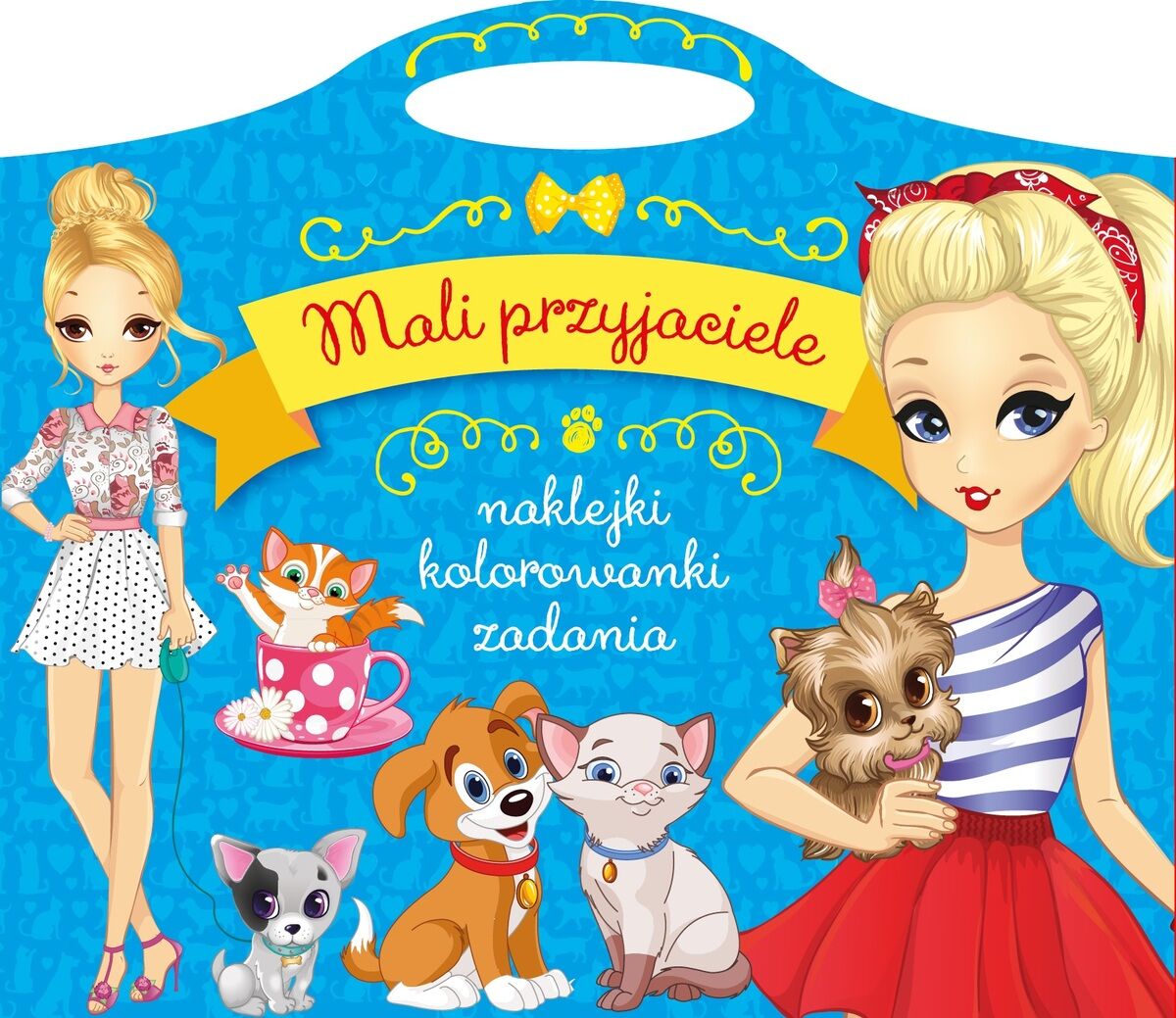 Mali przyjaciele. Naklejki, kolorowanki, zadania