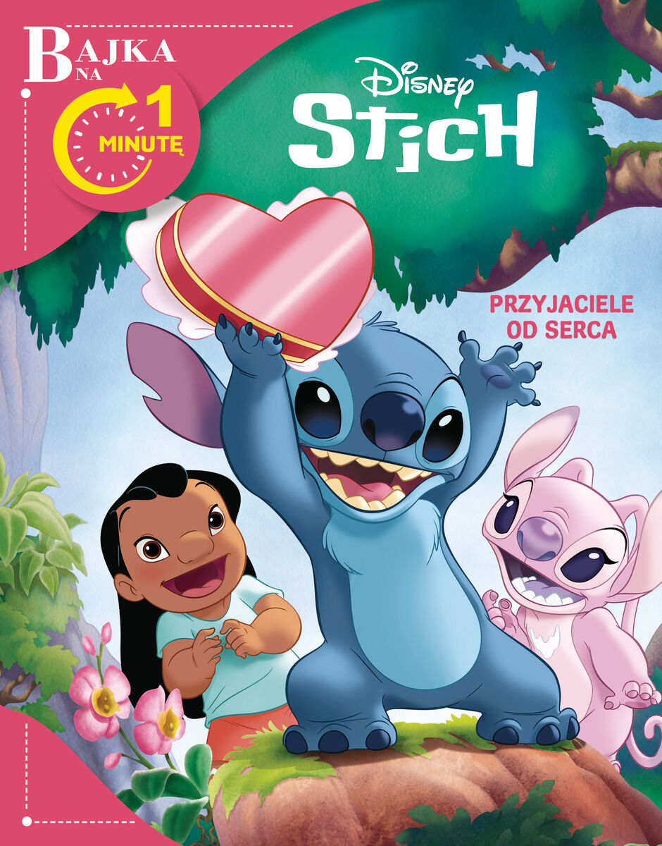 Bajka na 1 minutę. Przyjaciele od serca. Disney Stitch