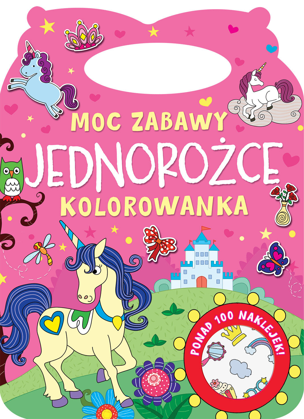 Moc zabawy. Jednorożce. Kolorowanka
