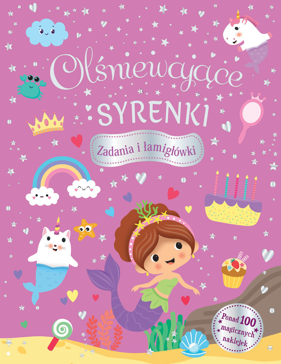 Olśniewające syrenki. Zadania i łamigłówki