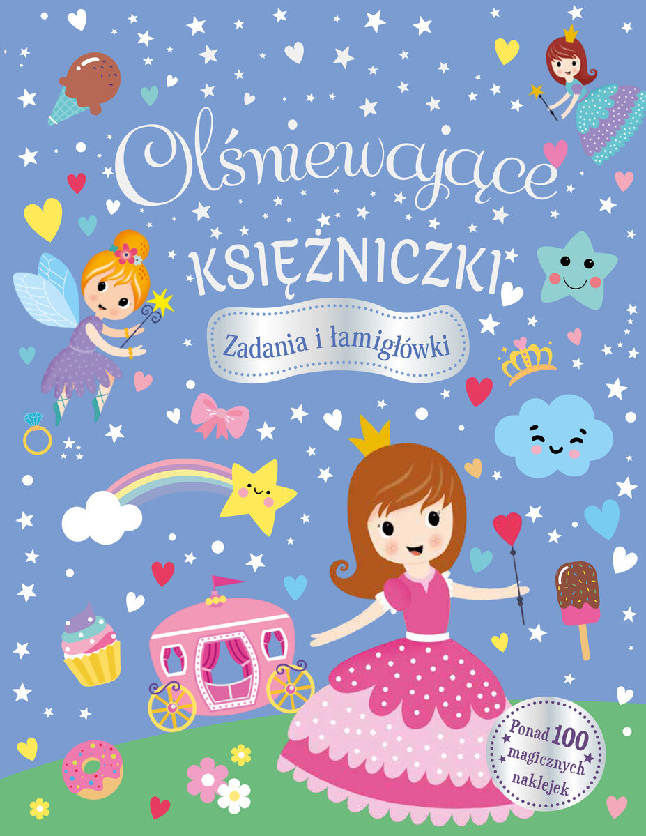 Olśniewające księżniczki. Zadania i łamigłówki