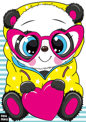 Panda. Wykrojnik